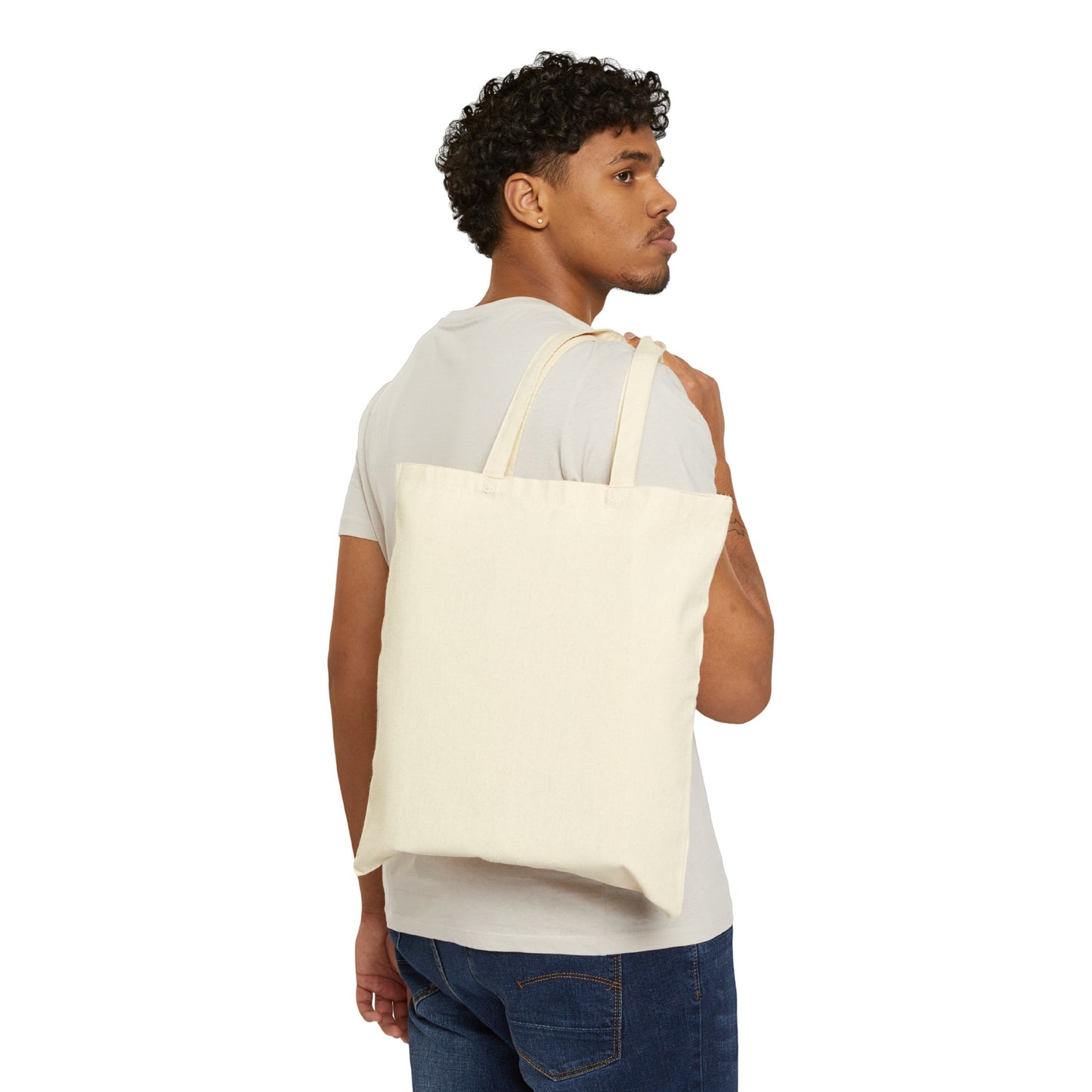 Hey Jesus, It's Me Canvas Tote