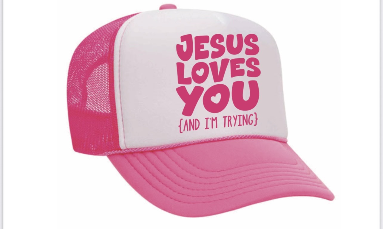 ...and I'm tryin' hat